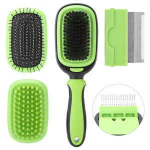 Transform Your Pet's Grooming Routine with the 5-in-1 Pet Cleaning and Grooming Comb Set