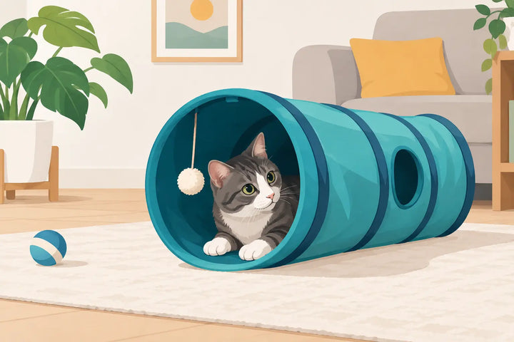 Cat Tunnel Toys That Keep Indoor Cats Happy