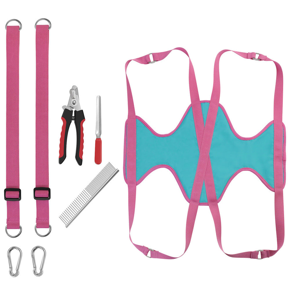 Transform Grooming Time with the Ultimate Pet Grooming Hammock