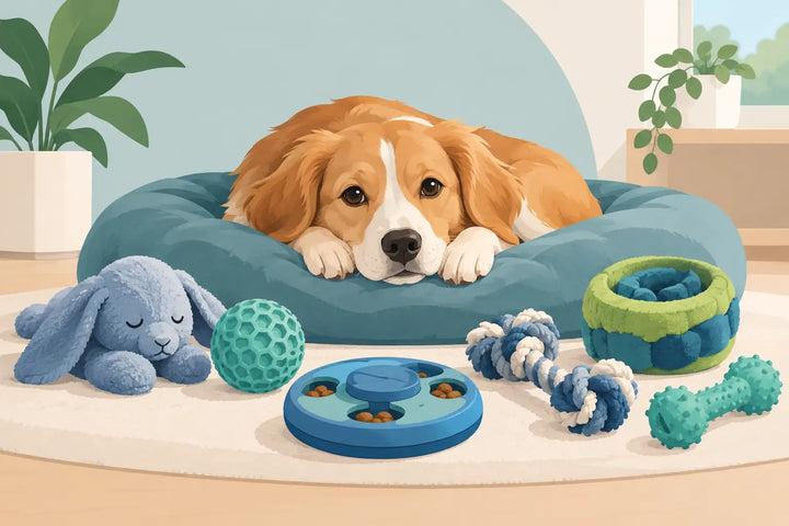 10 Best Toys for Anxious Dogs That Calm Play