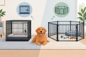 Dog Crate Versus Playpen: Which Does Your Dog Need?