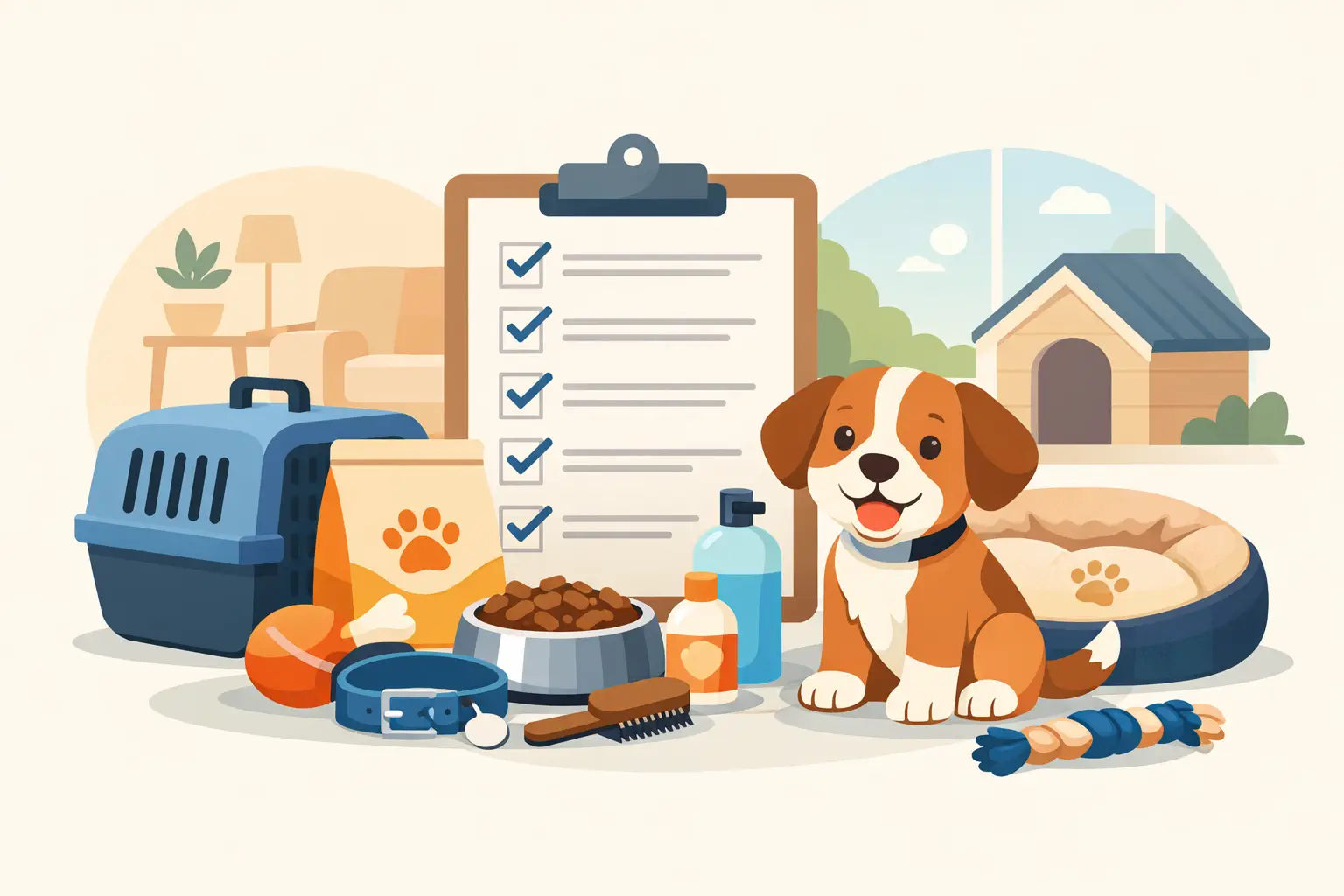 First Puppy Shopping Checklist for a Happy Home