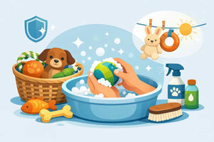 How to Clean Pet Toys Without Damaging Them