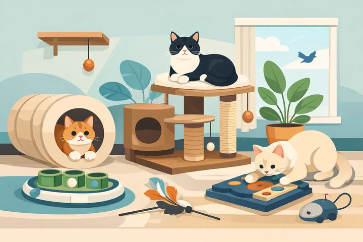 12 Indoor Cat Enrichment Ideas They’ll Love