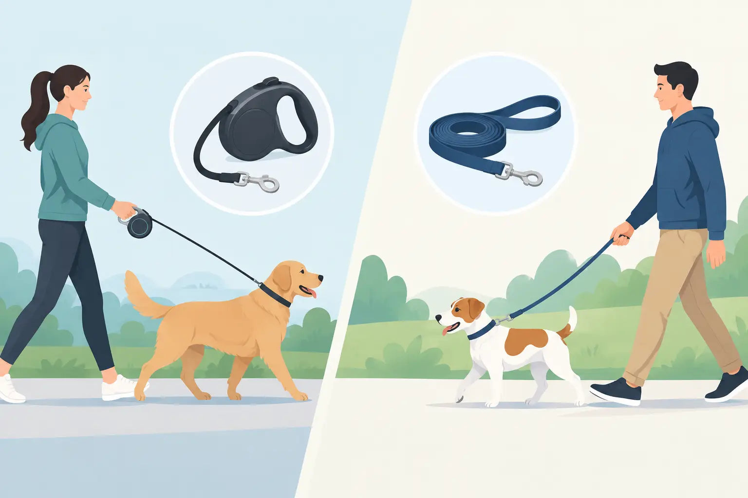 Retractable Versus Standard Leash: Which Fits?