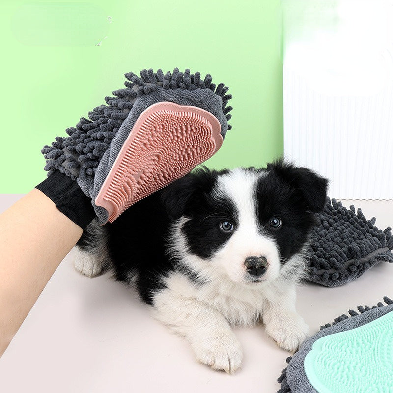 Pet Brush Cleaning Massage Glove
