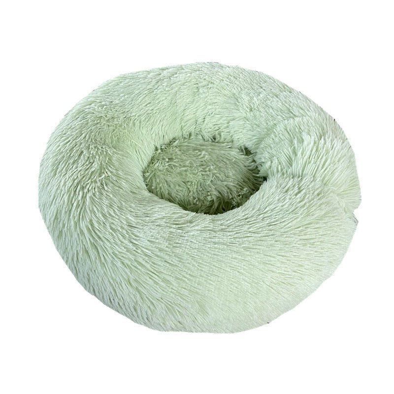 Soft Plush Round Pet Bed