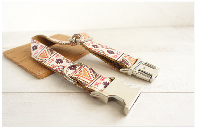 Pet leash dog hoop bow tie jewelry