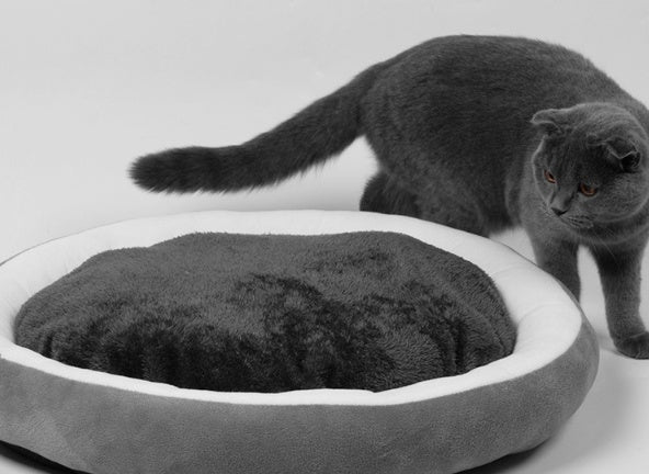 New round pet nest kennel cushion