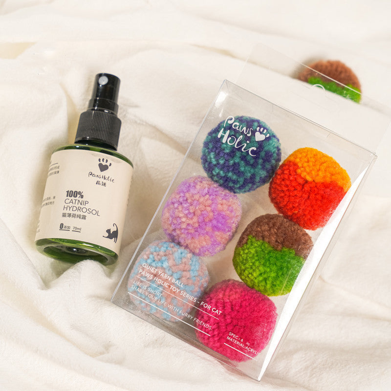 Cat Quiet Hair Ball Pet Toy