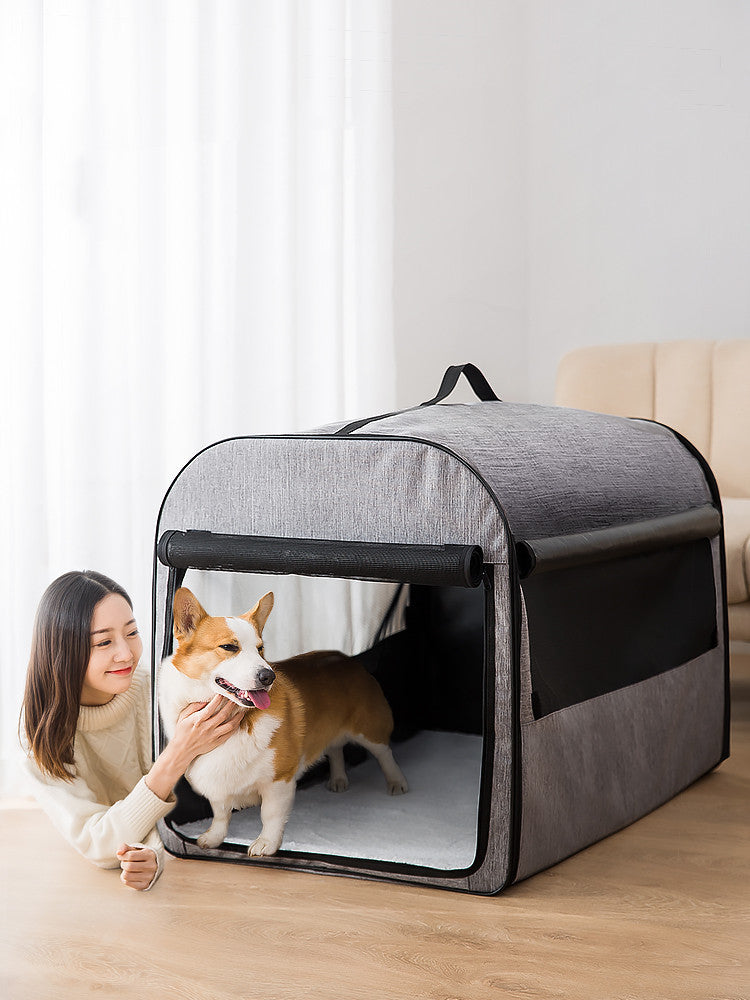 Pet Kennel Cylinder Dog House