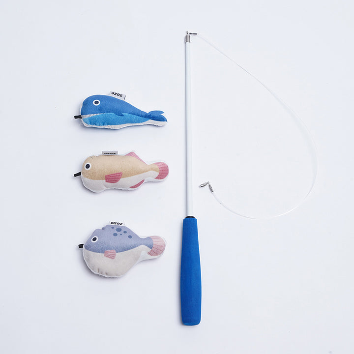 Retractable Molar Teeth Chewing Cat Toy