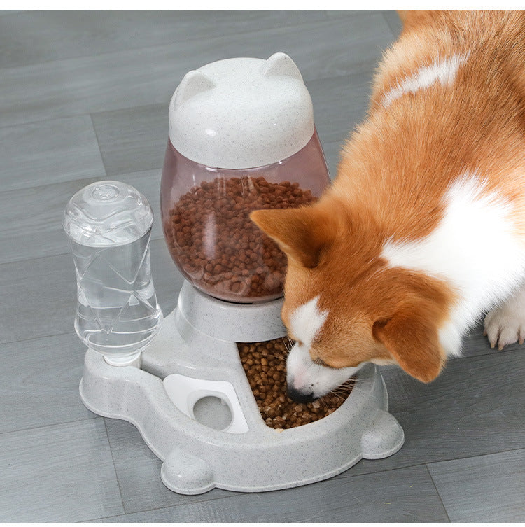 Cat Food Basin Water Automatic Feeder Dog