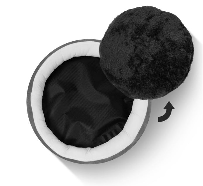 New round pet nest kennel cushion