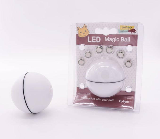 Pet Electric Toy LED Rolling Ball