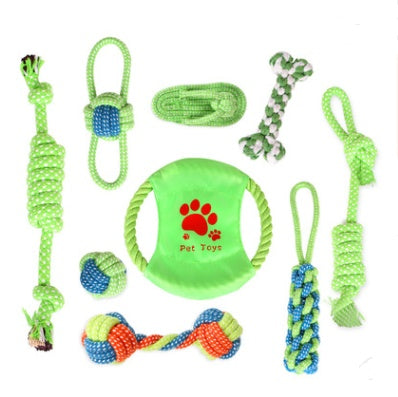 Cotton rope toy dog