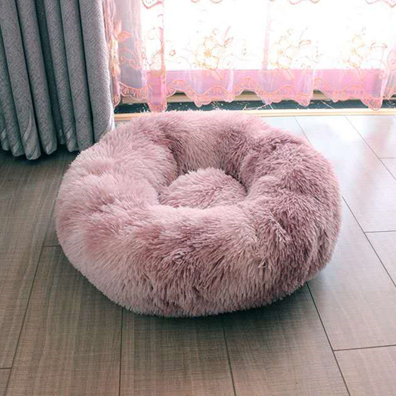Round Plush Four Seasons Pet Nest