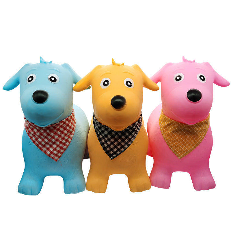 Children's Inflatable Jumping Dog Modeling Ride On Toys