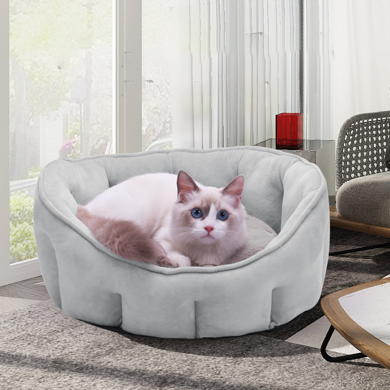 Kennel Mat Cat House Cat Hammock Caixas De Areia Gato Cat Kennel Winter Warm Cat Kennel Plush Thickened Pet