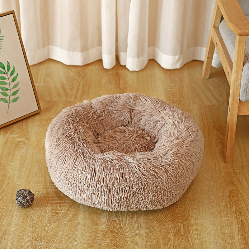 Pet Kennel Plush Long Wool