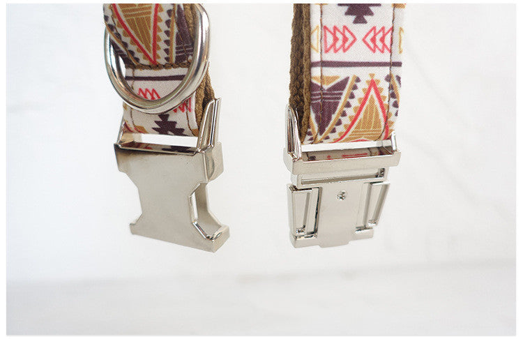 Pet leash dog hoop bow tie jewelry