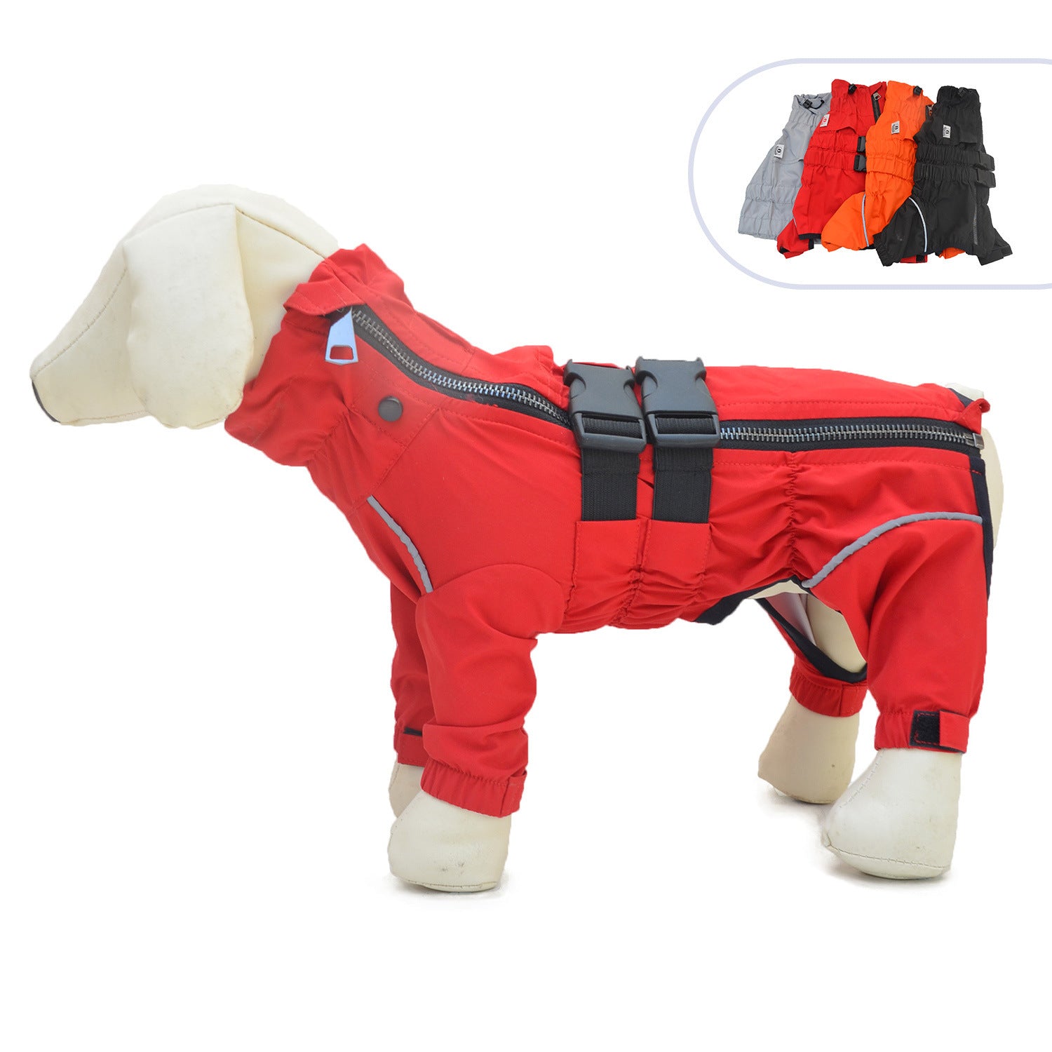Dog Outdoor Clothing Raincoat