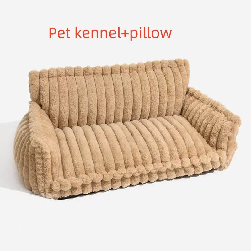 Pet Sofa Pet Kennel Cat Nest All-season Warm