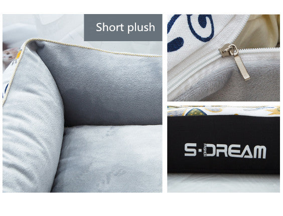 Winter Plush Cat Kennel Dog Kennel