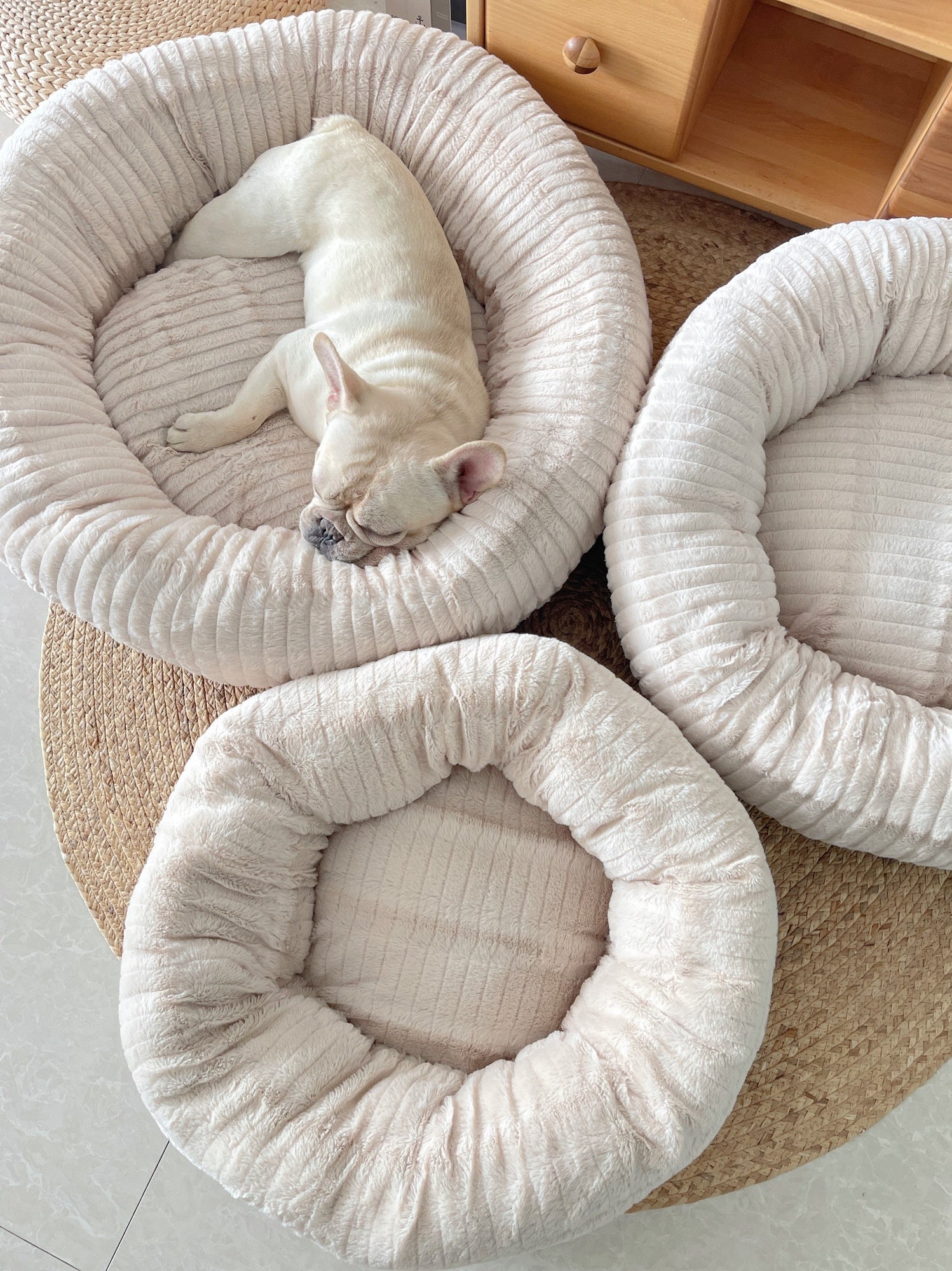 Warm Kennel Round Cat Dog Pad