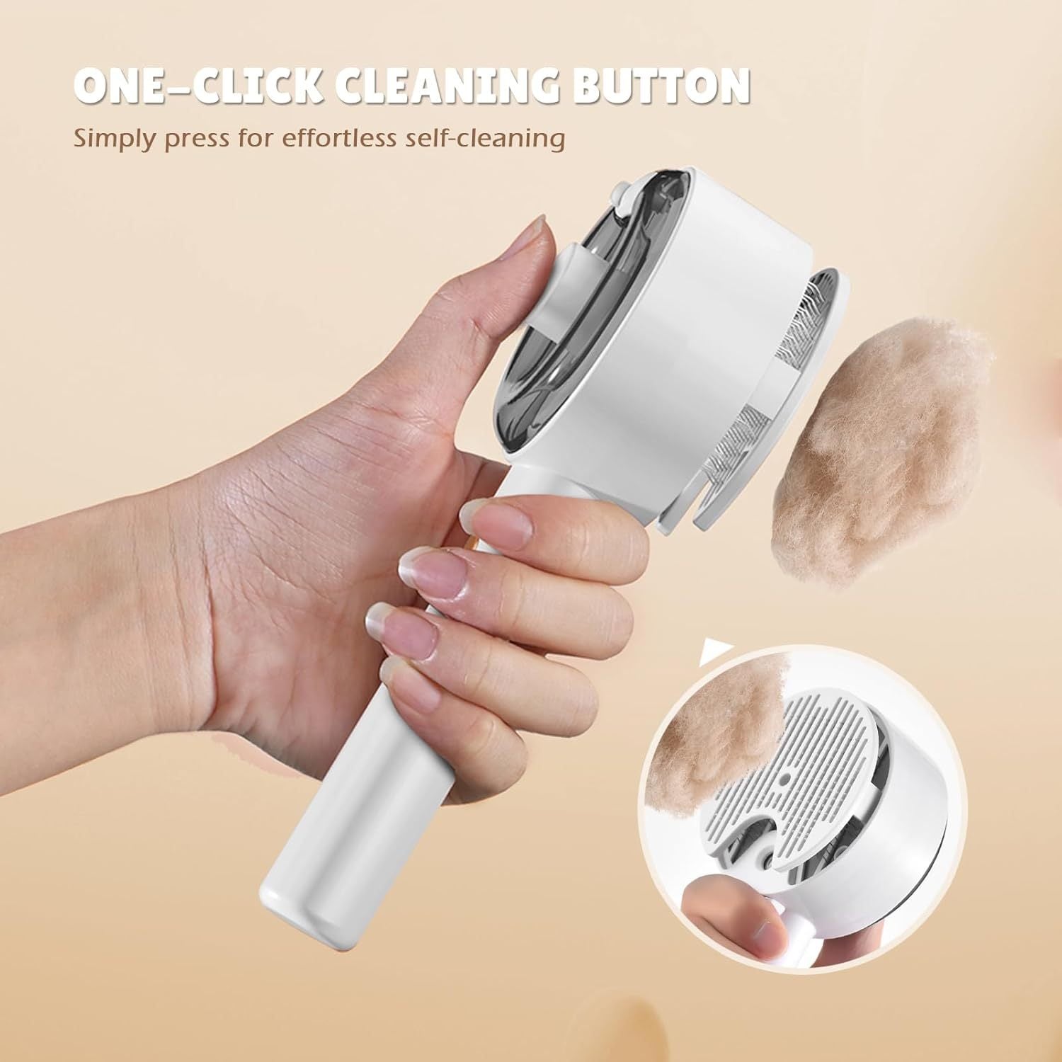 Cat Steam Brush For Shedding Spritz