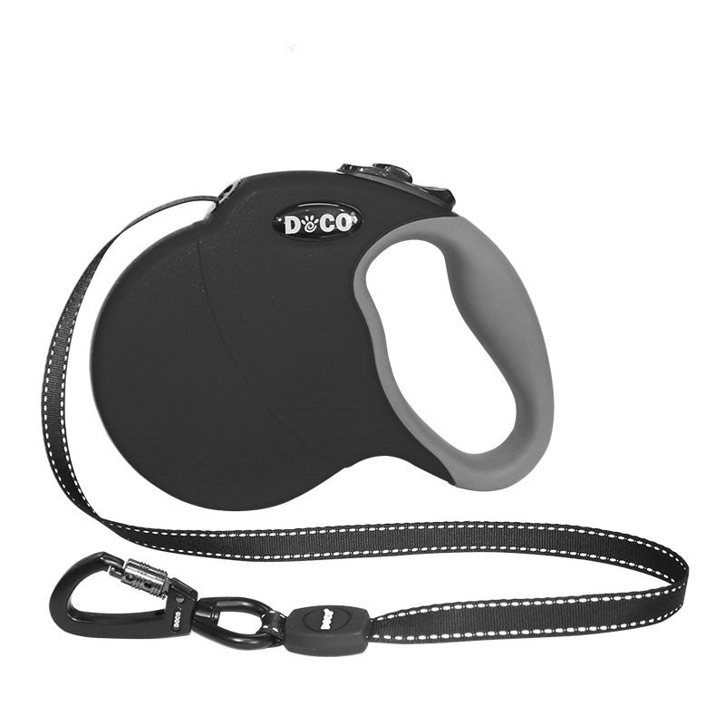 Automatic retractable dog leash