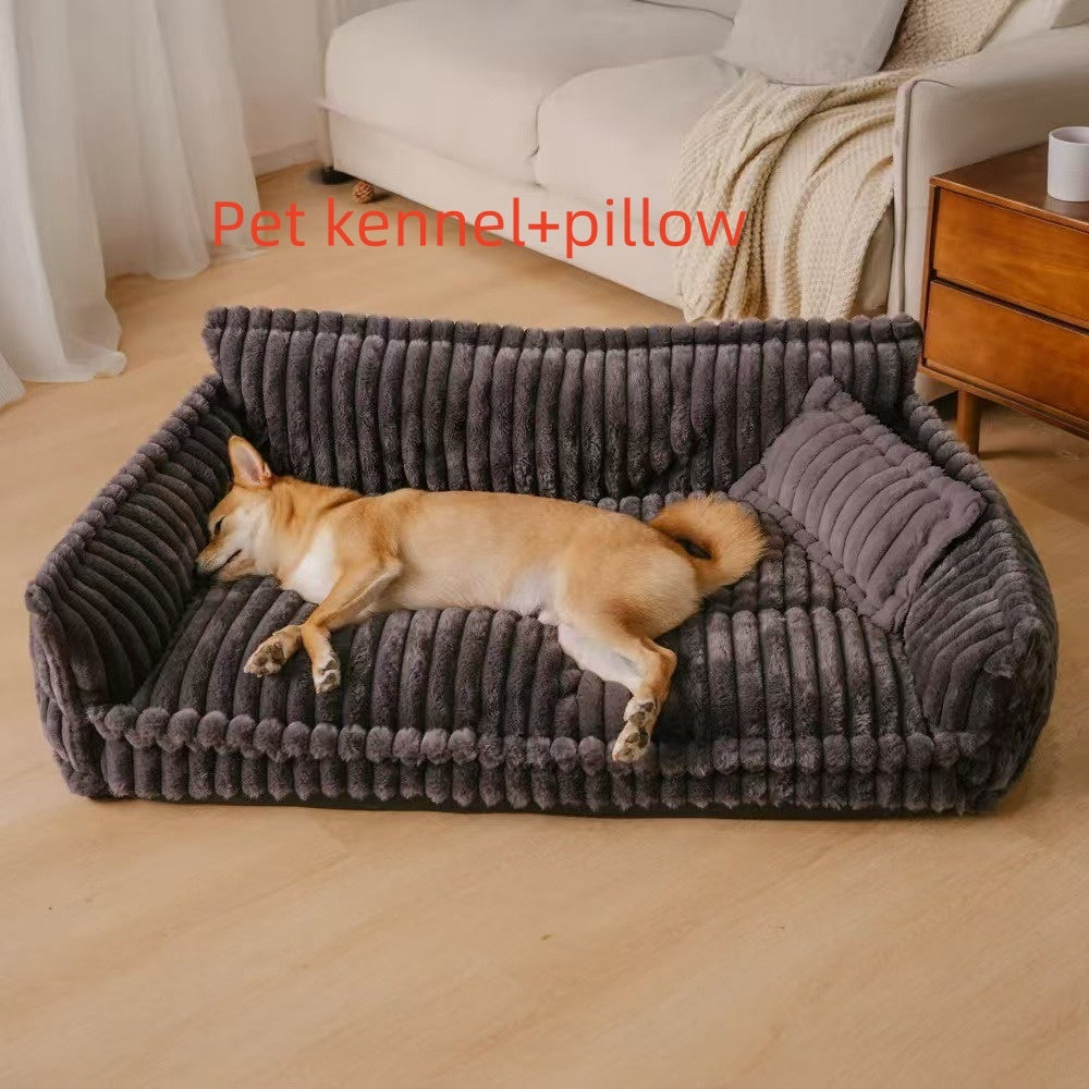 Pet Sofa Pet Kennel Cat Nest All-season Warm