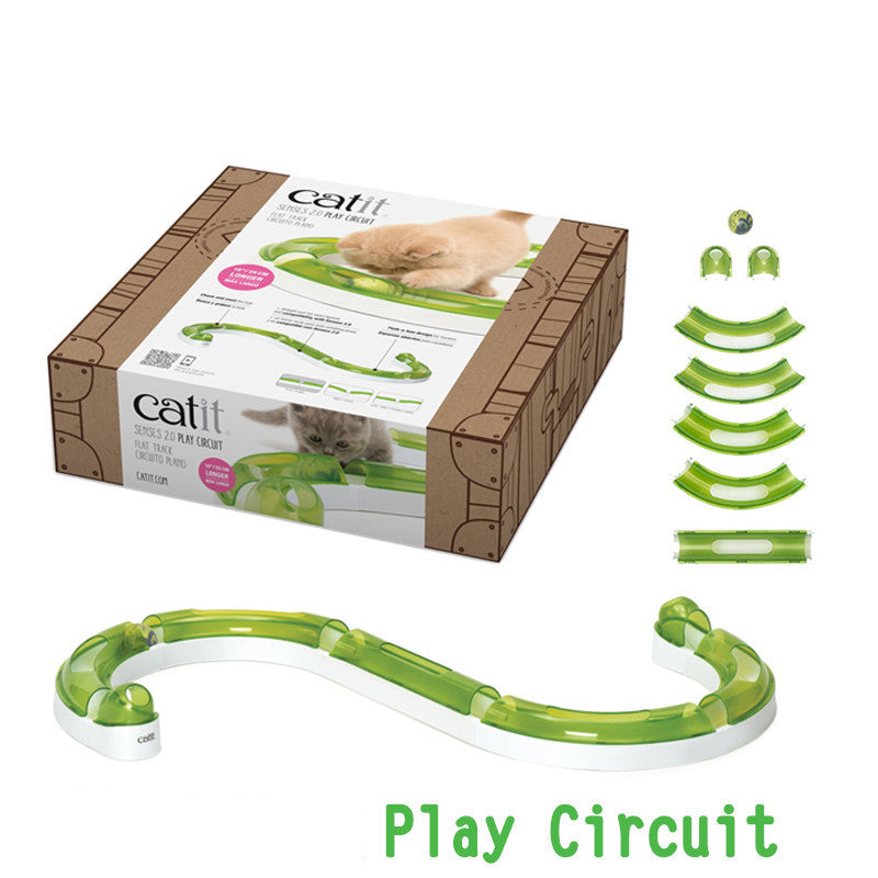 Pet Cat Educational Toy Track Ball