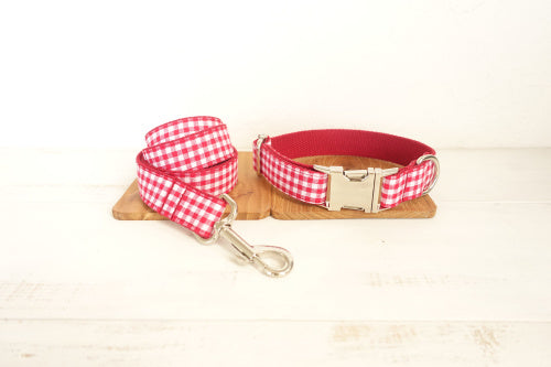 Pet Collar Bow Tie Set Leash