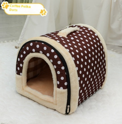 Portable Handle Pet Kennel