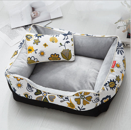 Winter Plush Cat Kennel Dog Kennel