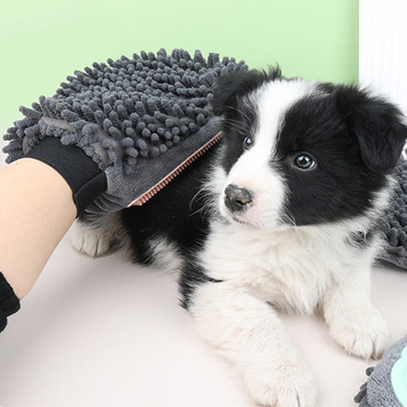 Pet Brush Cleaning Massage Glove