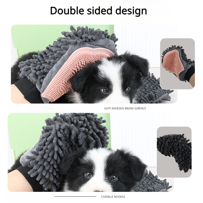 Pet Brush Cleaning Massage Glove