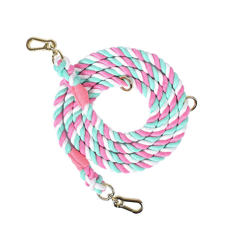 Braided Double-ended Dog Leash