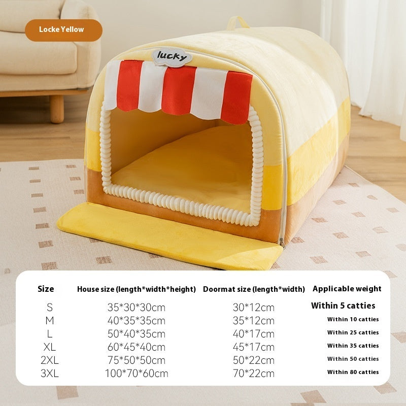 Dog Large Dog Painted Pet Bed