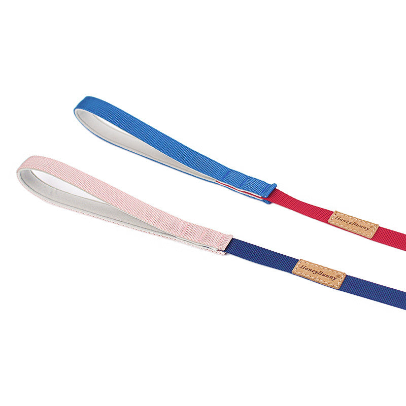 Colorful Outdoor Chest And Back Hand Holding Rope Outing Dog Leash Pet Supplies