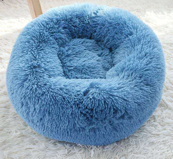 Thickened Plush Round Pet Nest Pad