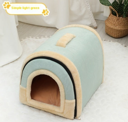 Portable Handle Pet Kennel