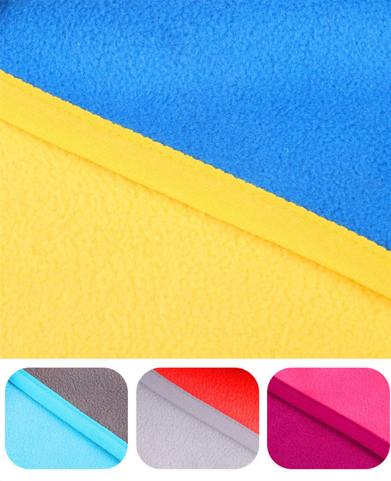 Pure Color Thick Polar Fleece Pet Sweater