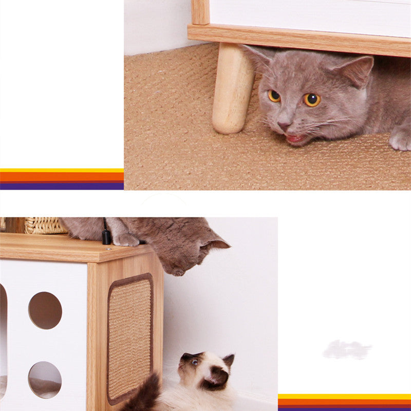 TV Set Cat Scratch Board Toy