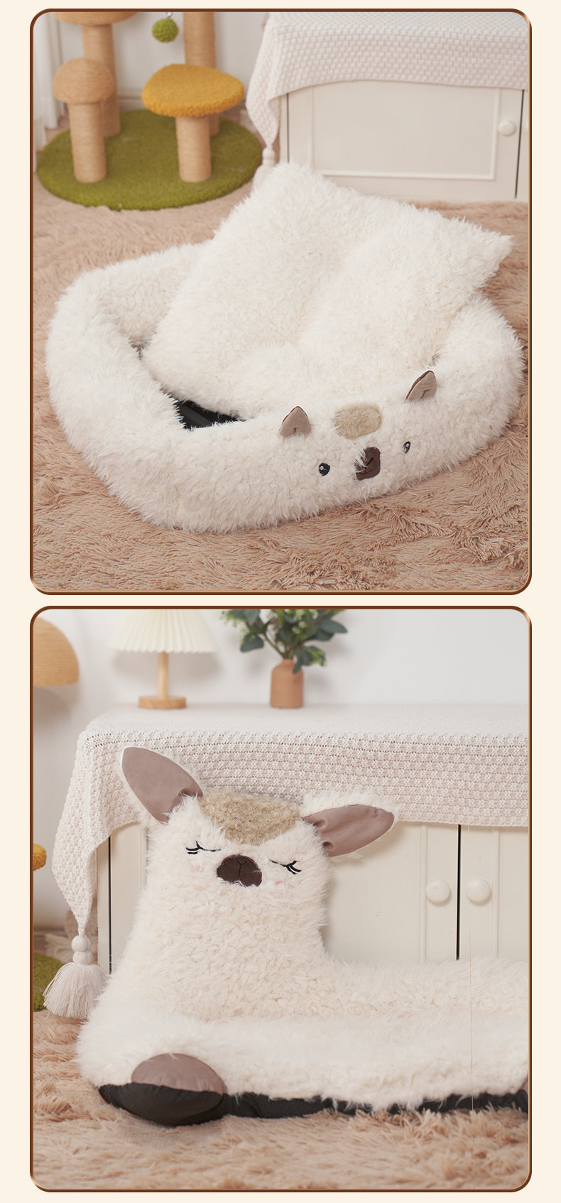 Cat Kennel Dog Kennel Pet Cushion Bed