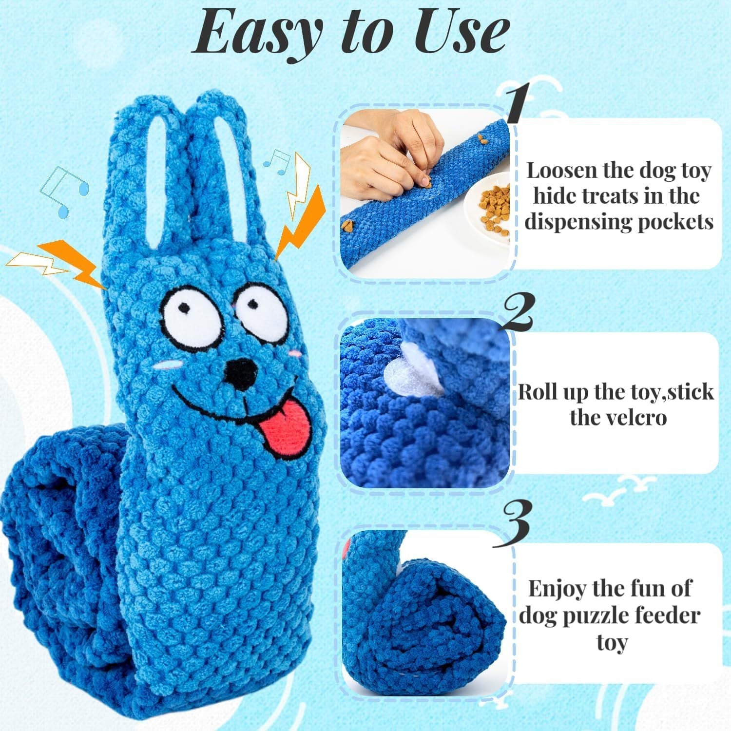Squeaky Dog Puzzle Toys