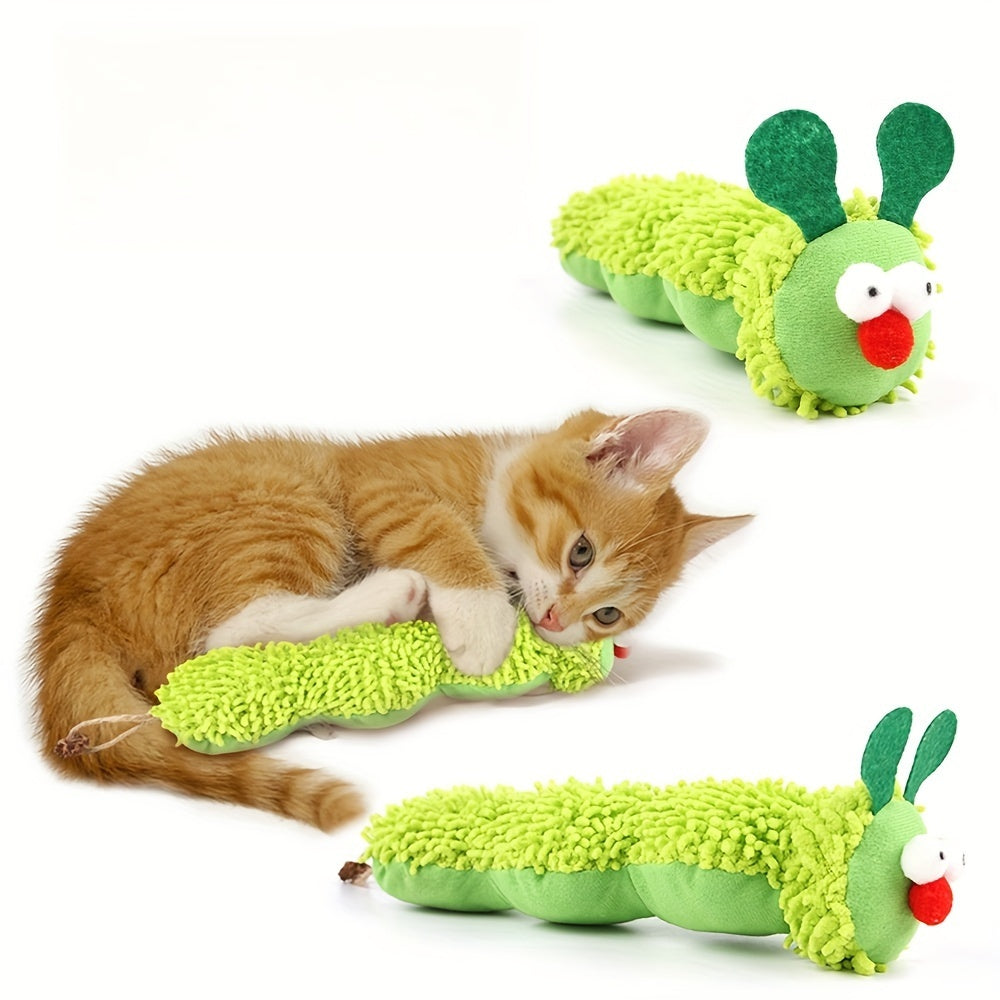 Interactive Plush Cat Toy Pillow Soft And Durable No Battery Required Endless Fun With Sports Cat Toys Interactive Rechargeable Electronic Cat Toys