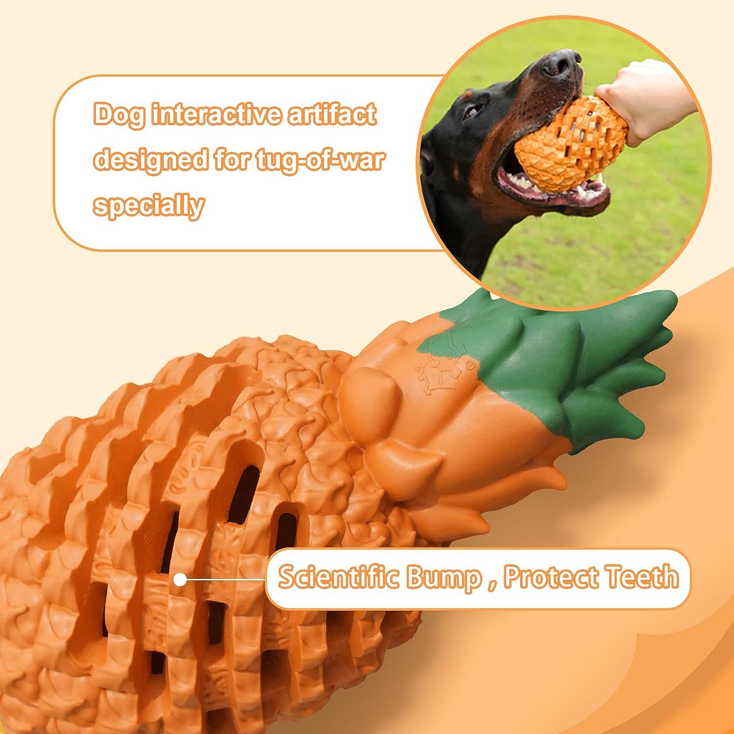 Pineapple Dog Chew Toys