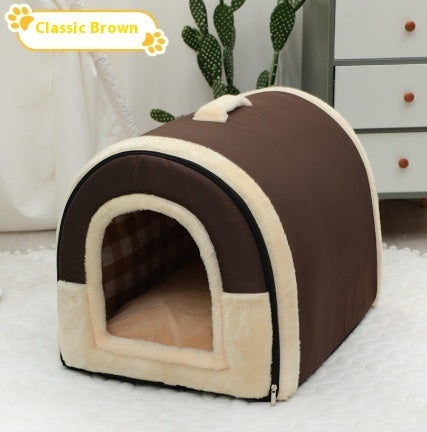 Portable Handle Pet Kennel